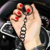 1Pcs 3D Metal Car Badge Keychain Zinc Alloy Keyrings Auto Accessories For Audi A4 A3 A5 A6 A7 A8 Q3 Q5 Q7 Q8 B5 B6 B7 B8 B9 Q7 8P 8V 8L Q7 S4 S5 S6 S7
