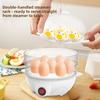 Egg Boiler Mini Multifunctional Egg Steamer Stainless Steel Household Double-layer Egg Boiler Breakfast Machine Small Appliances