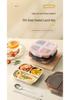 304 Stainless Steel Compartment Lunch Box | Sealed for Portion Control | Office & Microwave Safe