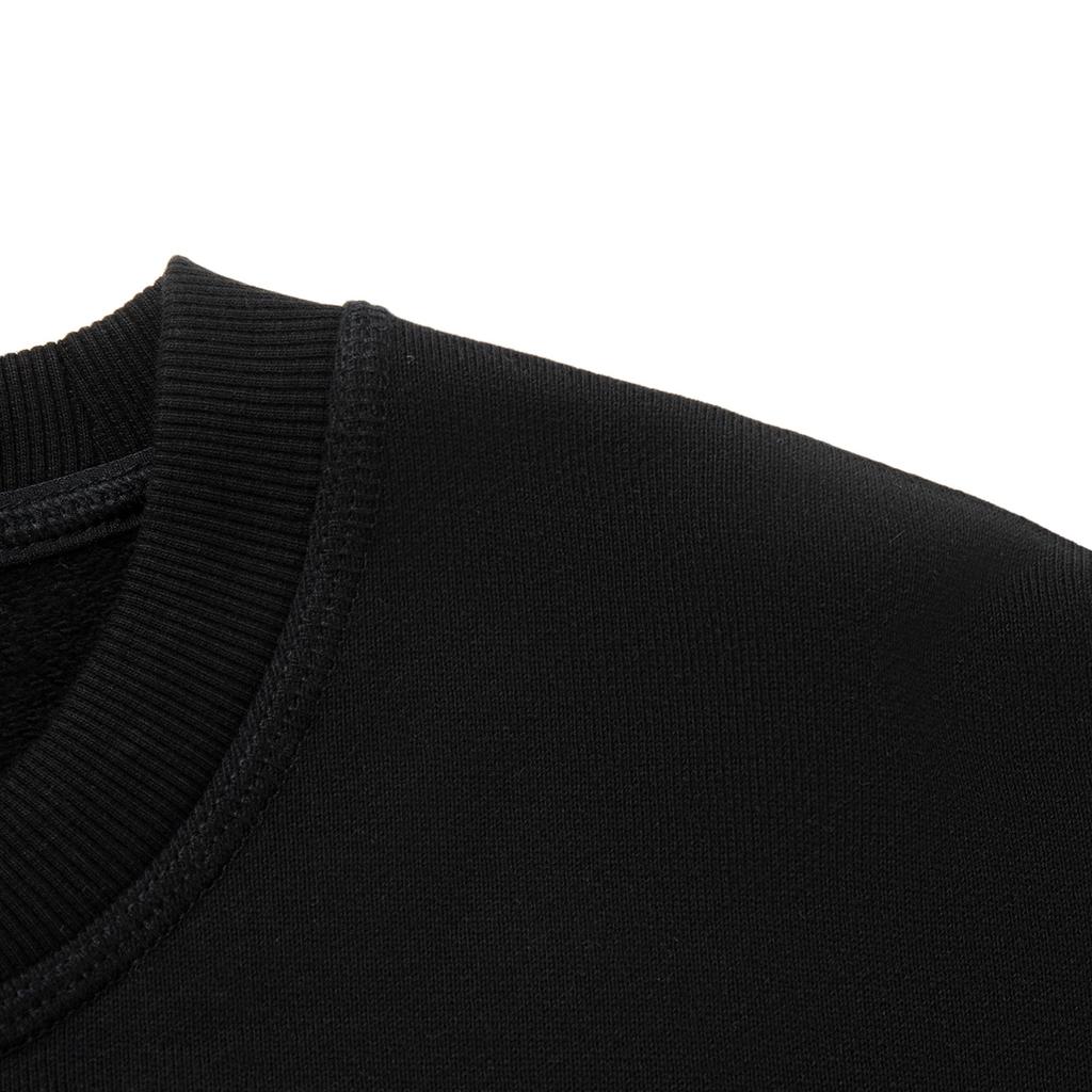 Li Ning Basketball Series Letter Round Neck Versatile Breathable Loose Sweatshirt Men sweatshirt AWDVH95-3