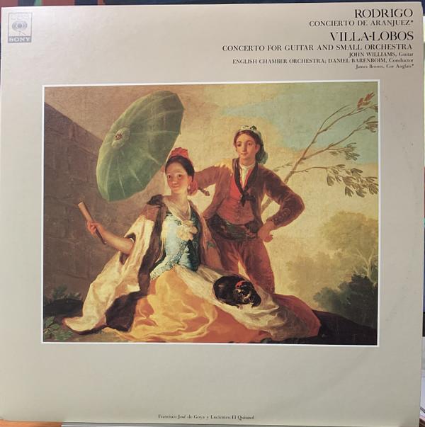 

LP Record JOHN WILLIAMS, ENGLISH CHAMBER ORCH - Rodrigo, Villa-lobos, Concierto De FCCA479 CBS SONY Japan Classical Used