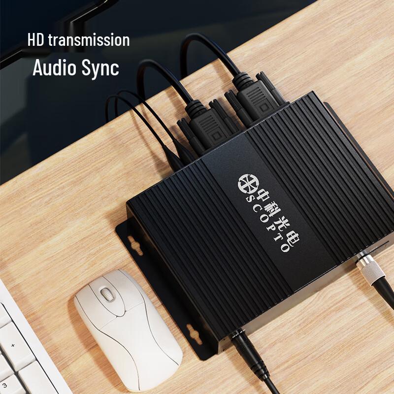 Full HD DVI Video Fiber Optic Extender