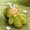 Lulu Maialino Orsacchiotto Mini Serie Sussurro Naturale Ciondolo Peluche Giocattolo Morbido Kawaii Cordino per Telefono Portachiavi di Peluche