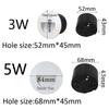 Outdoor Led Stair Light Round Wall Lamp Waterproof IP65 Nightlights Exterior Yard Lighting for Steps Ladder Balcony 3W 5W AC220V