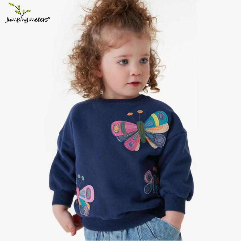 

Autumn New Girls Sweatshirt Cartoon Embroidery Toddler Sweatshirt Cute Girls Top 4T