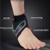 1 PC Sport Ankle Stabilizer Brace Compression Ankle Support Tendon Pain Relief Strap Foot Sprain Injury Wraps Running Basketball