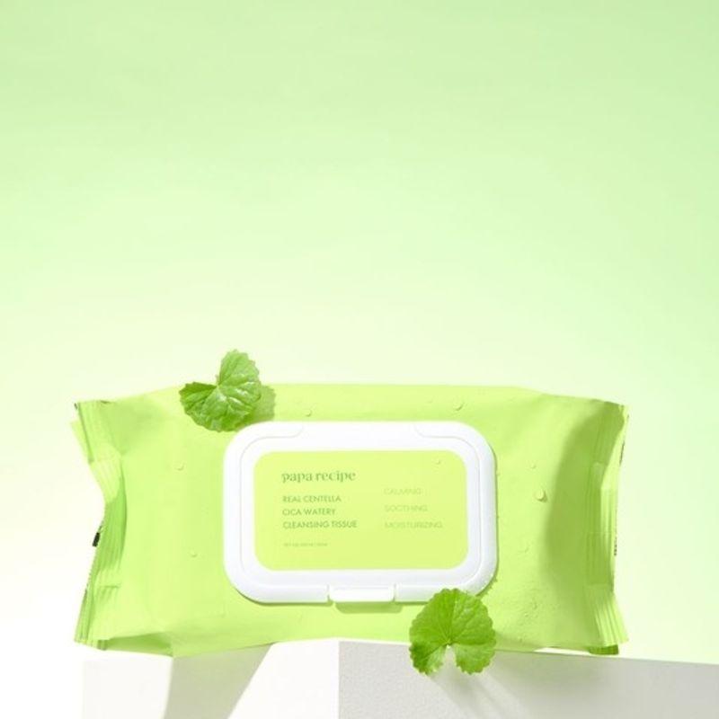 Real Centella Cica Watery Cleansing Tissue (100 Sheets)