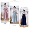 2026 Summer Korean Style Short Sleeve Two-Piece Maternity Dress