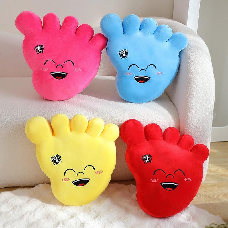 Creative Soft Big Foot Throw Pillow Plush Toy Doll Sole Doll Home Sofa Pillow Girl Doll