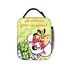 Diddl Houd de Bloemen Lunchtas Vintage Lunchbox Voor Vrouwen Picknick Draagbare Rits Koeltas Oxford Print Tote Voedselzakken