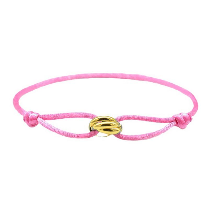 Simple Retro Lucky Woven Rope Bracelet For Women Men Temperament Trendy Luxury Circles Bangles Jewelry Accessories Gifts