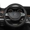 Suitable for Mercedes-Benz Ultra-Thin Breathable Leather Steering Wheel Cover Suitable for E Class S C a Glc Suv Eqc Gle Gla Eqe Amg Eq C63 E63 