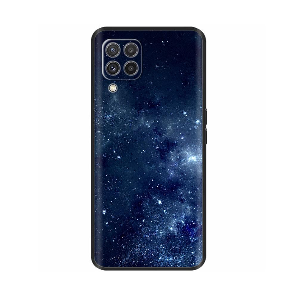 Per Samsung Galaxy A12 Custodia Verniciata Morbido Silicone Liquido Protezione Fotocamera Copri Telefono Per Samsung M12 F12 A 12 Galaxy M12 Fundas