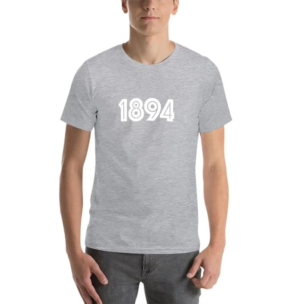 1894 Man City T-Shirt summer top oversizeds aesthetic clothes men graphic t shirts