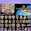 Vibrant Paw Patrol Sticker Pack Set Of 50/100 For Diy Waterproof Suitcase Fun