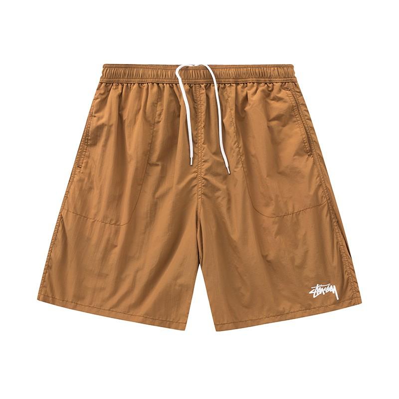 Men Women Loose Fit Quick Dry Shorts Sport Casual Beach Pants With Waistband Tag