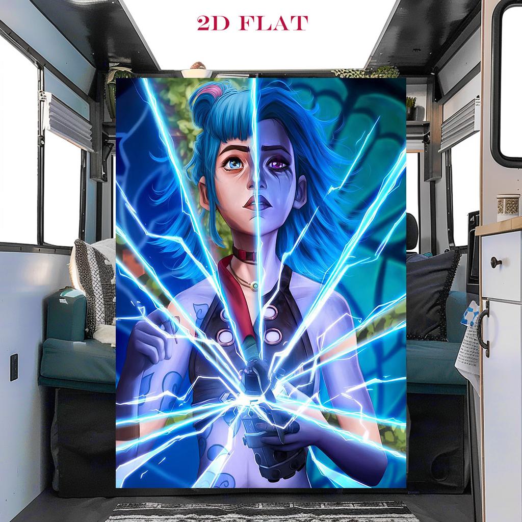 Fantasy Warriors Unite blanket Camping trip blanket Office rest blanket bedroom Digital printing