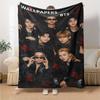 Butterfly Dreams Collective Flannel Blanket Super Soft Warm Cozy Blanket for Sofa Bed Office Travel All‑Season Home Decor Gift