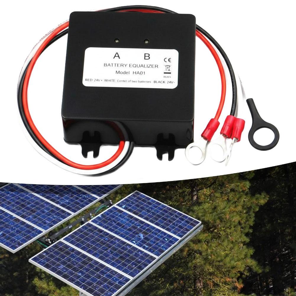 Solar Battery Equalizer HA01 with Real Time Voltage Monitoring for Optimal Battery Charge and Discharge Balance