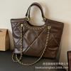 This Year's Popular Bag Women's Bag 2025 New Niche Diamond Chain Bag Texture Popular Commuter Shoulder Messenger Bag