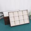 Walnut Jewelry Display Tray for Rings, Necklaces, and Bracelets