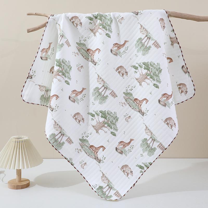 Class A Pure Cotton Newborn Swaddle Blanket – Soft, Thin, Skin-Friendly, All-Season Wrap
