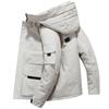 Men's Down Jacket Hooded Couple Loose Trend Fashion Top Thickened