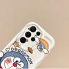 Cute Doraemon Cartoon Phone Soft Case for Samsung Galaxy A50 A35 A34 A33 A32 A24 A23 A22 A13 A12 M55 M54 M35 M14 Dustproof Cover