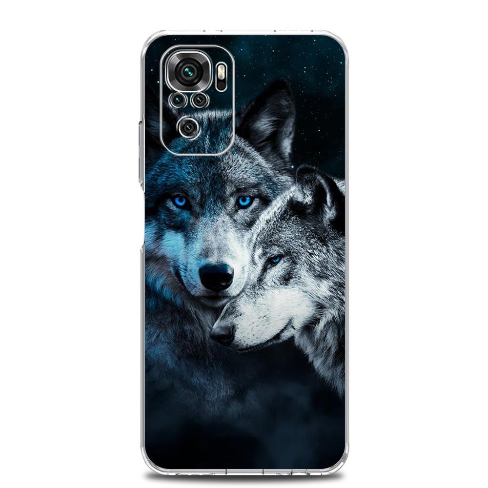 

The Wolf Phone Case For Xiaomi Redmi Note 13 12 5G 9S 9 8 10 11 Pro 4G 9T 13C 12C 10C 9C 9A 7 Clear Soft Silicone Cover Redmi Note 13 5G