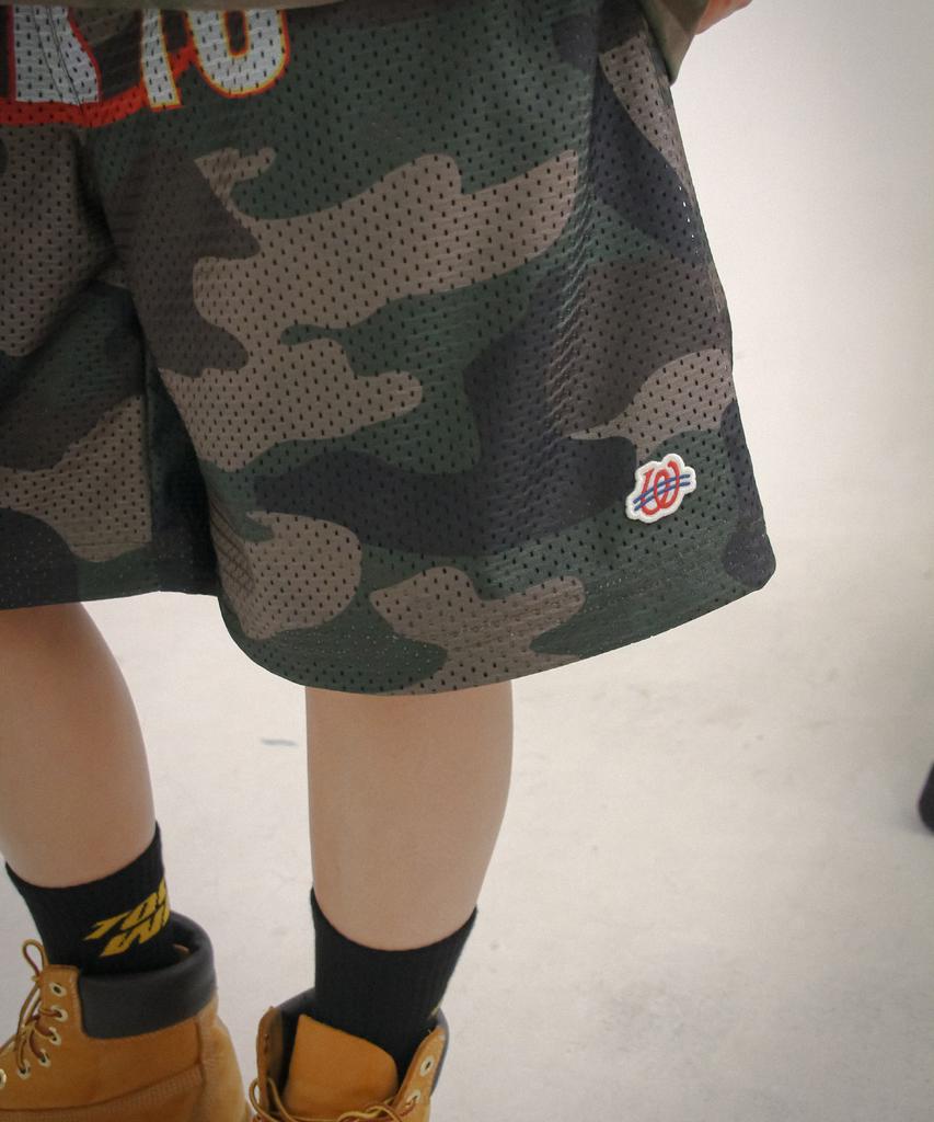 Wieoldeuwoldeu Camouflage Basketball Pants
