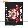 Chicago Firefighter Fire Department Ultra-Soft Blanket Quilt Winter Sofa Cover Bed Covers
