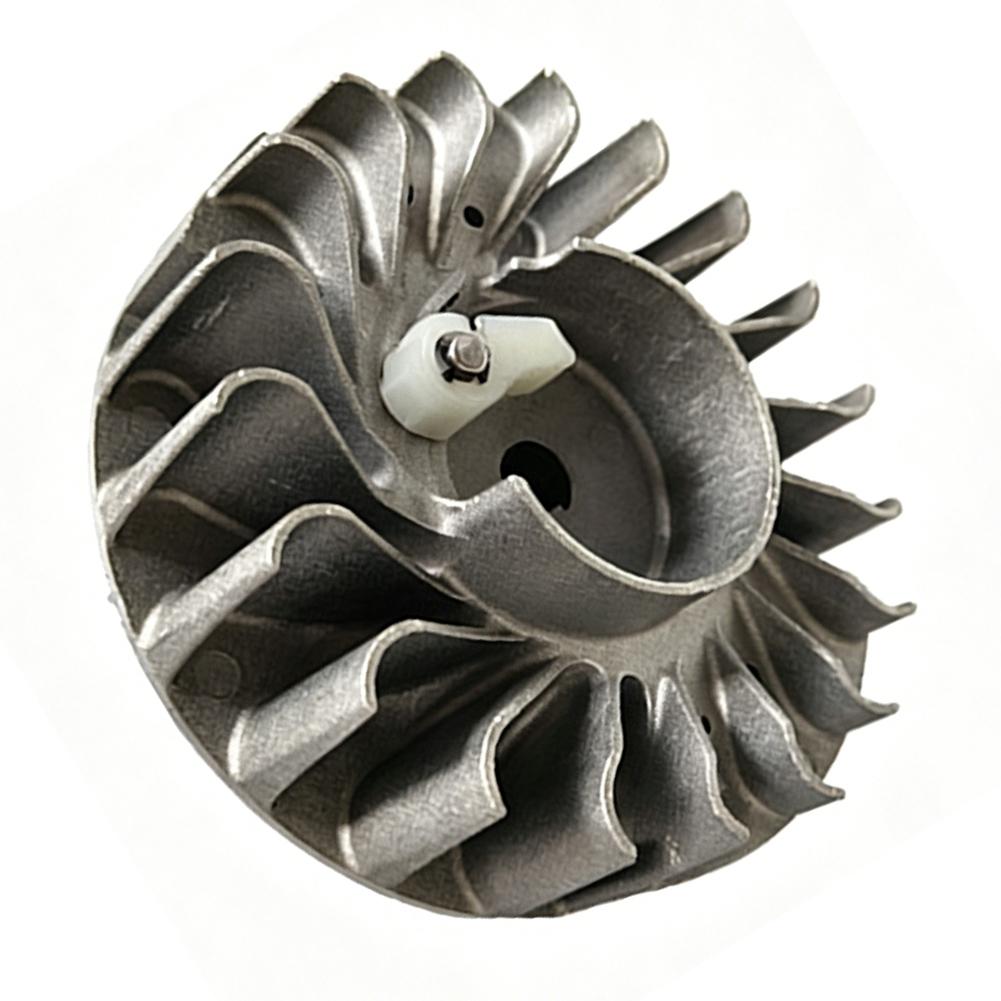 MS231C Parts Chainsaw Flywheel For Chainsaw Repair Metal Construction Silver Finish OEM Specification Direct Fit