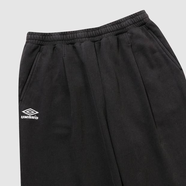 UMBRO Hbl Um Grey Vintage Wide Jogger 2-Way Sweatpants Charcoal Ur123Cfp21