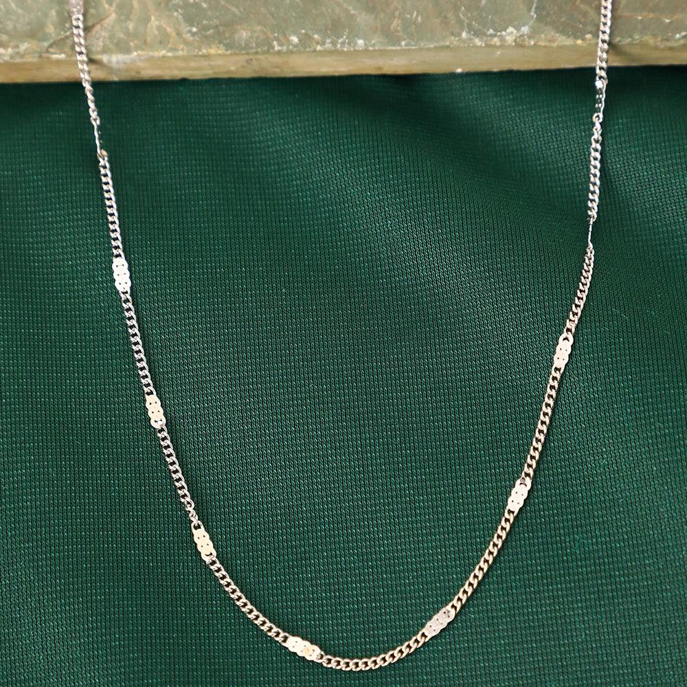

Stainless Steel Necklaces Fashion Minimalist Chain Light Luxury Exquisite Necklace For Women Zircon Non-fading High-quality New