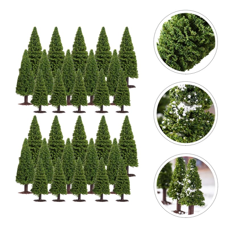 ARTIBETTER Model Pine Trees for Dioramas, Landscape Trees, Tree Models for Landscape Layouts, Architecture, Railways, Wirework, Plastic, Home