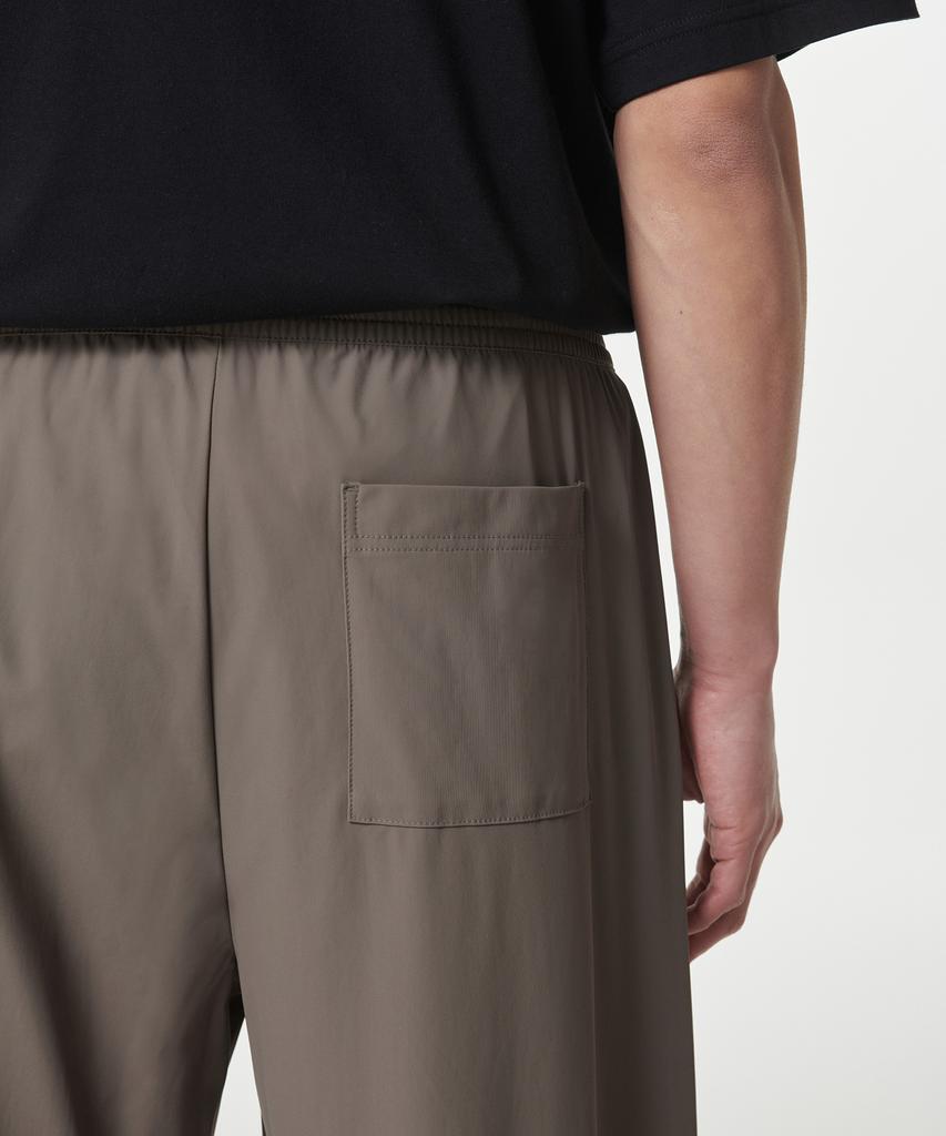 Musinsa Standard Cooling Loose Tapered Elastic Waist Pants [Dusty Beige]