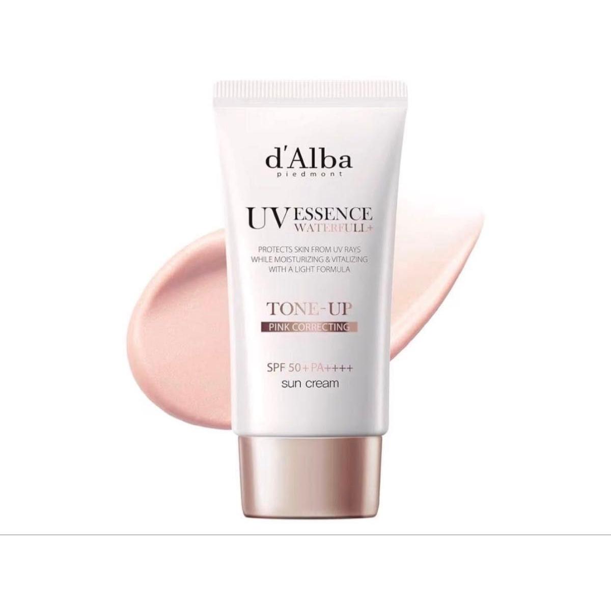 d Alba Pink Tone Up Sun Cream (50ml) d Alba Makeup Base