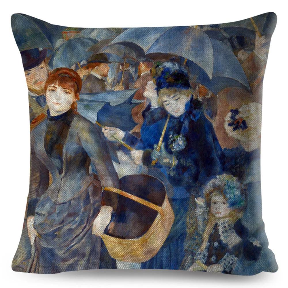 Vintage Style Woman Cushion Cover Decor Europe Lady Girl Print Pillowcase 45*45Cm Polyester Pillow Case For Sofa Home Car