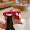 Apribottiglie Facile da Usare Compatto Acqua per Casa Escursionismo Picnic rosso
