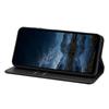 Wallet Case for Honor X6c 4G/X6b 4G/X5b/X5b Plus/X6a 4G Line Imprinted Leather Stand Phone Cover with Wrist Strap