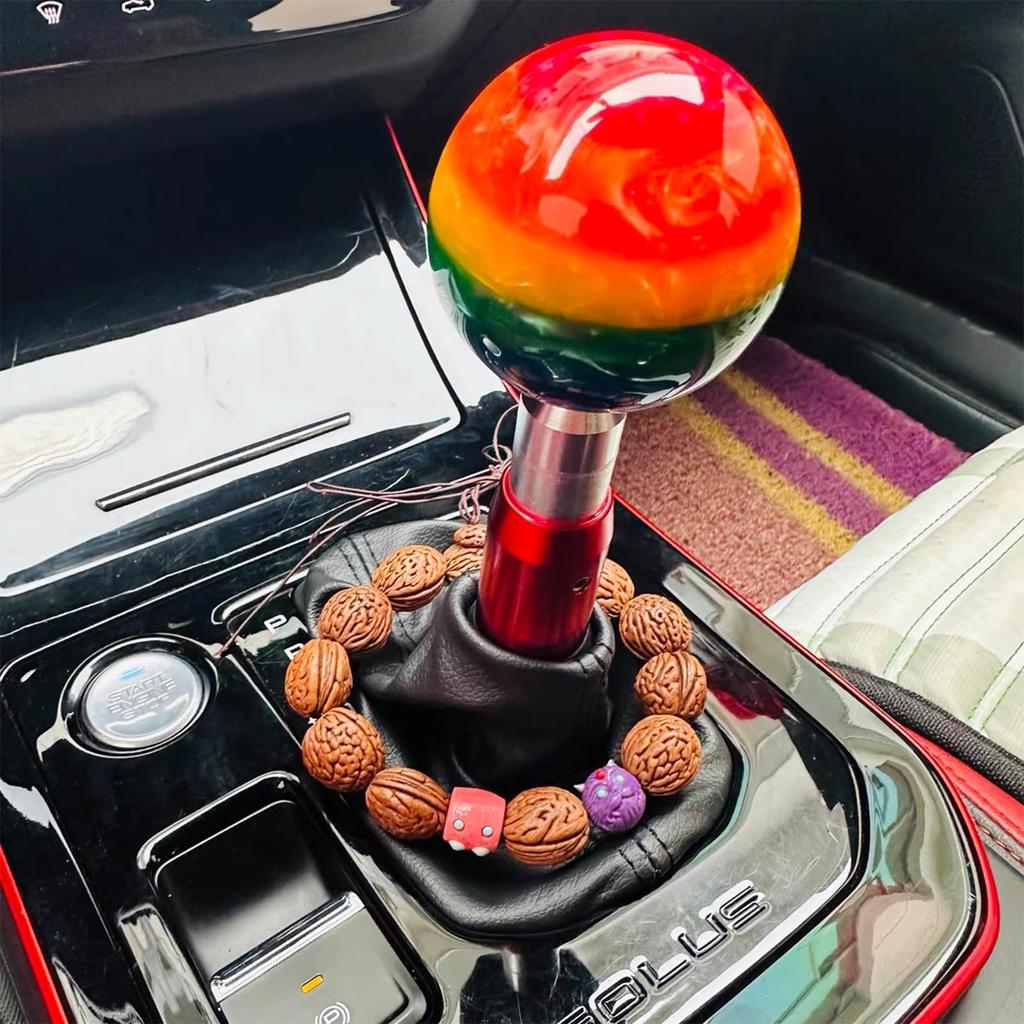 Shift Knob General Purpose M12 M1.25 Type Push Type Gear Shift Converter, Car Shift