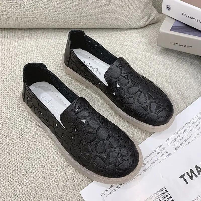 Fashion Summer Breathable Women's Shoes Casual Cheap Offers High Quality Aesthetic Y2k Fashion 39 Light Original 2025 Ladies Footwear