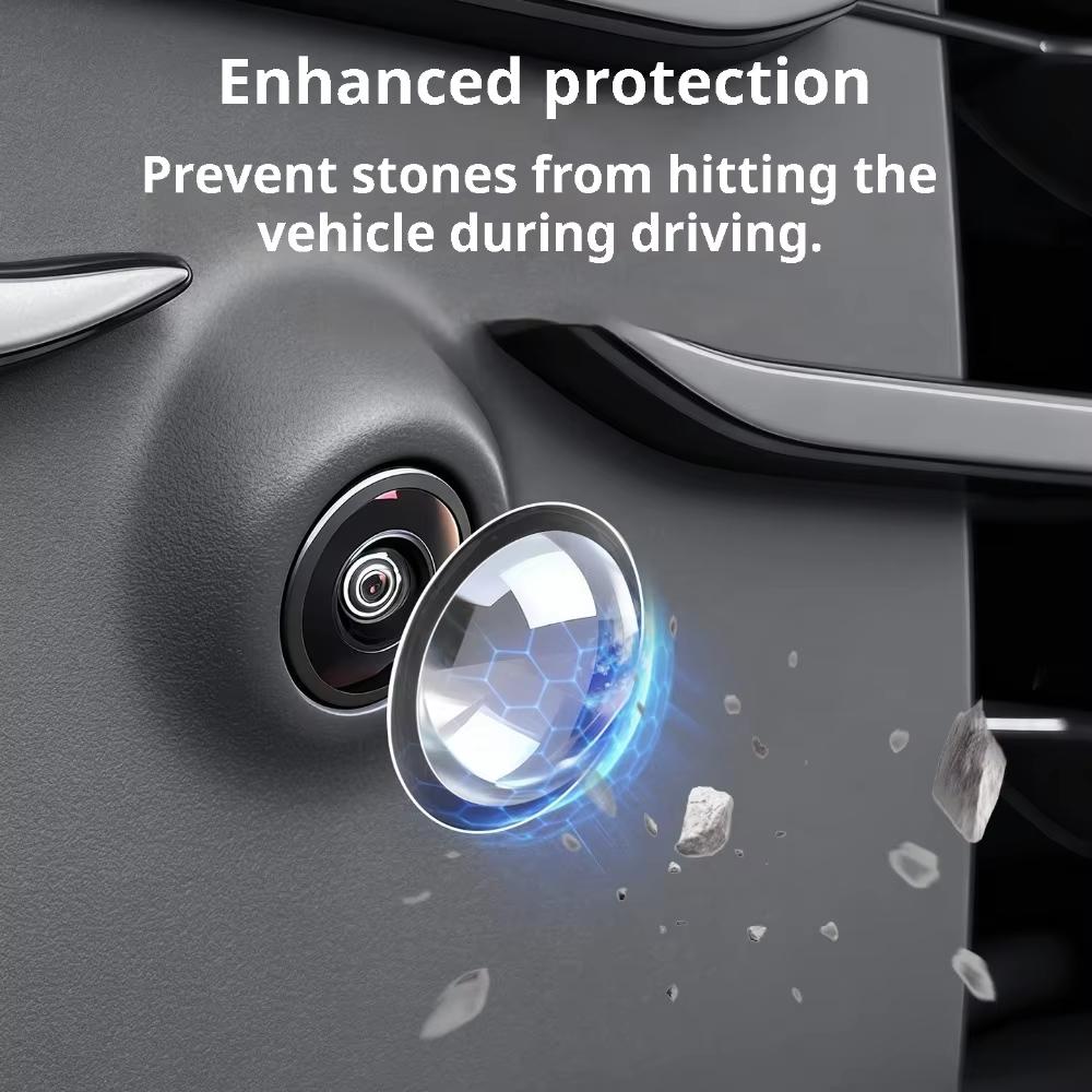 For Honda CR-V UR-V Series Car Camera Protective Cover 360° Panoramic Reverse Lens Guard Scratch-resistant Protective Cover