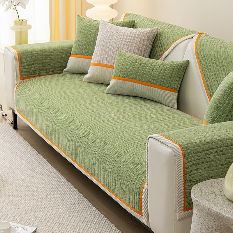 Four Seasons Universal Sofa Cushion New Non-Slip Sofa Cushion Modern Entry Lux Style High-End Sofa Back Towel