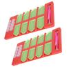 2 Sets Diamond Painting Tray Organizer Adults DIY Art Craft Tray Container Storage Rack