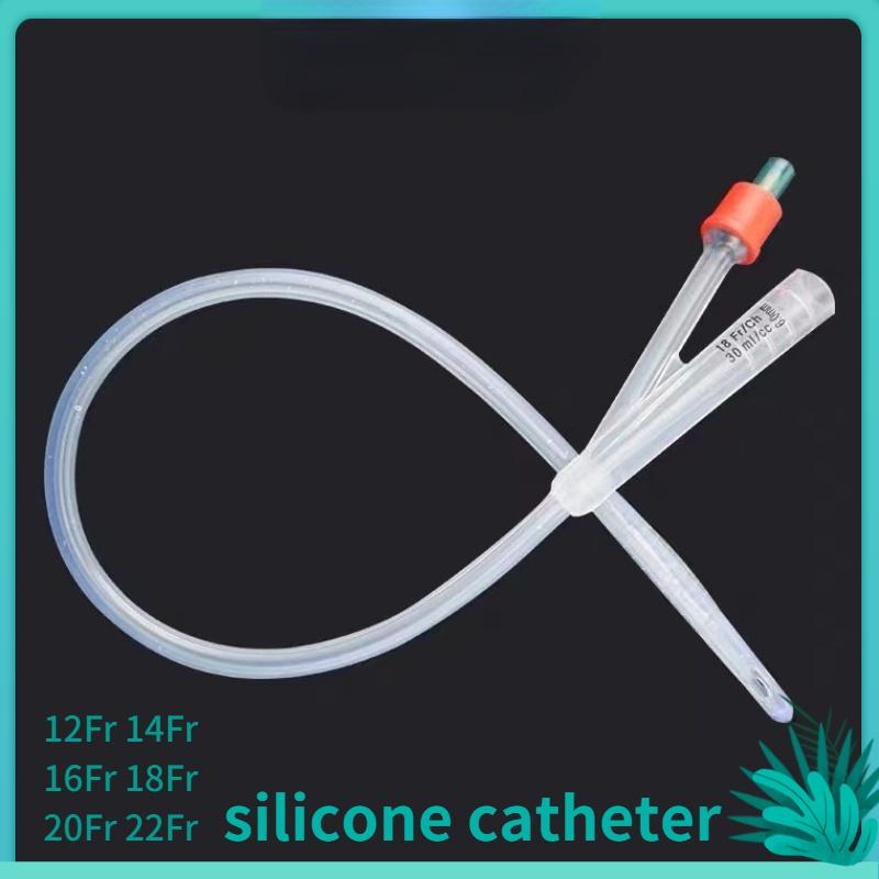 

1 Pcs Silicone Tube with Valve 2 Way Foley 30cc Balloon