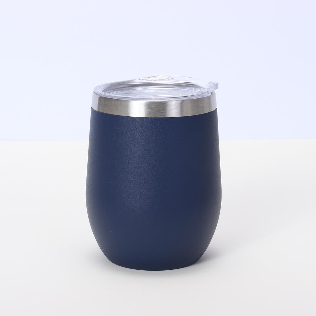 Hot-Selling 12oz Straight Cup Stainless Steel Double Wall Vacuum Insulated Wine Tumbler Straw Travel Office Use Modern