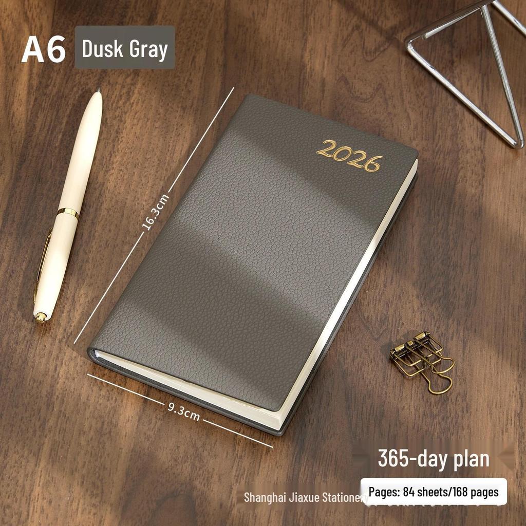 2026 A6 Daily Planner: Portable Diary for Work & Study