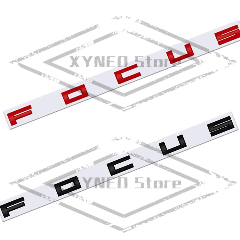 Car Sticker Metal For Focus Logo Ford Fiesta Mondeo Kuga ST LINE Emblem Badge Trunk Decal Auto Accessories