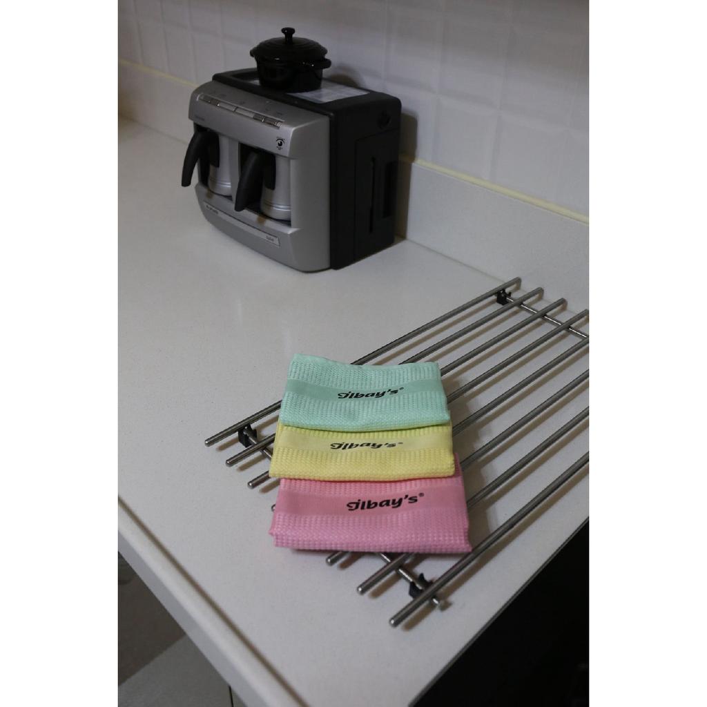 3-pack Microfiber Cleaning Cloth With Qr Code Control